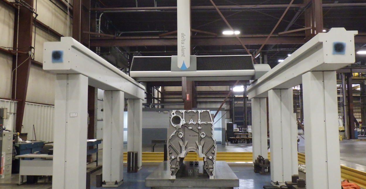A machine for inspection as part of a fixture