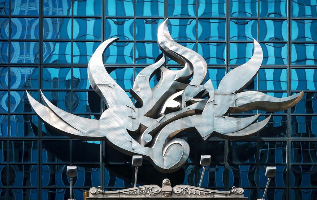 Freeform Metal Scultpure